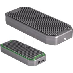 DELOCK 42015 - Carcasa externa de SSD NVMe M.2, RGB, USB 3.2