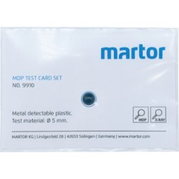 MARTOR MART 9910.09 - Accesorios MDP SET DE TARJETAS DE VISITA DE PRUEBA 9910