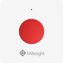 MILESIGHT MIL WS101-RW - LoRaWAN Smart Button, rojo/blanco