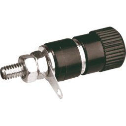 FREI PK 4 SW - Borne de polo 4 mm, negro