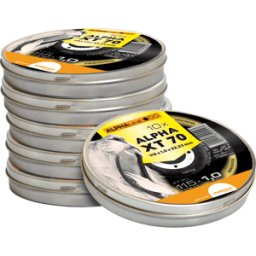 RHODIUS TS XT70-125 - Juego de discos separadores, acero inoxidable, 125 mm, 1,0 mm, X