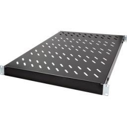 LOGILINK SF1000B - Estante de 19", 1U, 1000 mm de profundidad, negro
