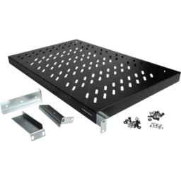 ROLINE 26210118 - Balda de 19", 1U, ajustable, negra