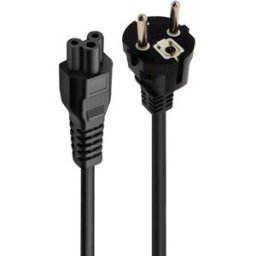 Ewent Cable de Alimentación IEC C5 1.8m Negro
