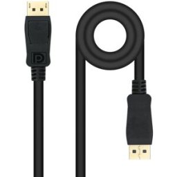 Nanocable Cable DisplayPort 1.4 DP M/M 1.5 M Negro