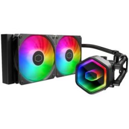 Cooler Master Refrigeración Líquida CPU MasterLiquid Core ARGB 240mm Negro
