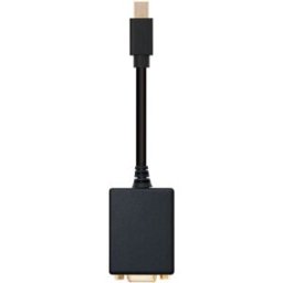 Nanocable Adaptador Mini DisplayPort M para VGA F 15 CM Negro