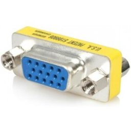 StarTech.com Adaptador Cambiador de Género VGA - Acoplador Unión de Conectores HD15 Hembra a Hembra,