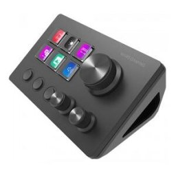 Mars Gaming MSD-TWO, Control Deck Compacto, 6 Teclas LCD Personalizables + 3 Botones, 3 Ruedas Multi