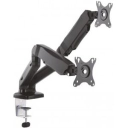 Aisens DT27TSR-045 soporte para monitor 68,6 cm (27") Atornillado Negro