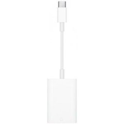 Lector de tarjetas SD Apple a USB-C Blanco
