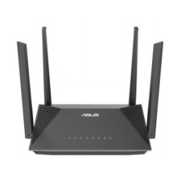 Asus RT-AX52 Pro AX3000 - Doble banda (2,4 GHz / 5 GHz) - Gigabit Ethernet - Negro