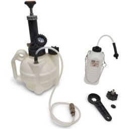 HBM 4 Litros Juego de purgador de frenos al vacío Incluye 1 botella de recogida de 1 litro