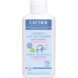 Cattier Linimento Bío Leche Limpiadora para Cambio de Pañales 200 ml