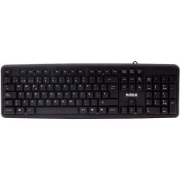 Nilox Teclado USB Negro