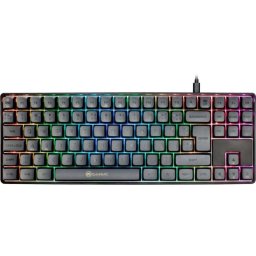 Teclado Gamiac TKL90G Mecánico Tenkeyless Kailh Blue RGB PBT Hot-Swap ES