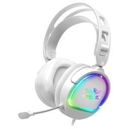 Auriculares Spirit of Gamer Pro H6 con cable Jack 3,5 mm Gaming RGB Blanco