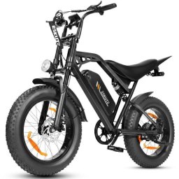 Moto Eléctrica Eskute V202 250W 48V 20.8Ah 20x4 Frenos Mecánicos Negro