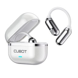 Auriculares Cubot Vibe R5 inalámbricos Bluetooth 6.0 OWS deportivos blancos
