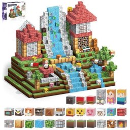 Blossom Set de Construcción Magnética Minecraft 200 Piezas