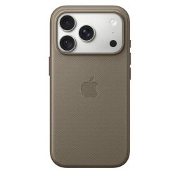 Funda para móvil Apple Trenzado Técnico Poliéster Marrón topo con MagSafe para iPhone 18 Pro
