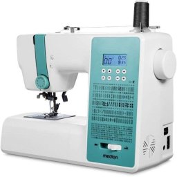 Máquina de coser Medion Life SD36 270 puntadas 700 rpm Turquesa/blanca