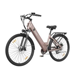 Bicicleta Eléctrica Urbana VeloPro C1 250W Batería 36V 13Ah Champán