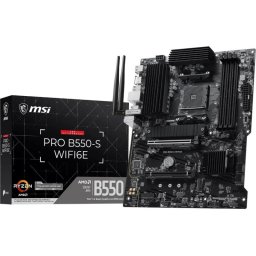 Placa Base MSI PRO B550-S WIFI6E AMD B550 AM4 DDR4 ATX WiFi 6E PCIe 4.0