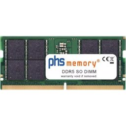 Memoria RAM PHS-memory ASUS ExpertCenter P400 AiO 16 GB 1 x 16 GB DDR5 5600 MHz