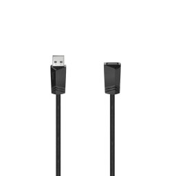 Cable Extensión USB Hama USB 2.0 1,5 m USB-A a USB-A Negro