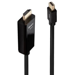 Cable Adaptador Mini DisplayPort a HDMI Lindy 36926 1 m 4K Macho-Macho