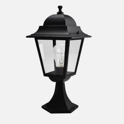Lámpara Sobremuro Exterior Fabrilamp Spica Aluminio Negro IP44 46 x 21,5 x 21,5 cm