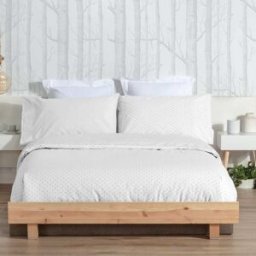Manterol Juego funda nórdica reversible peces gris - CAMA 105cm