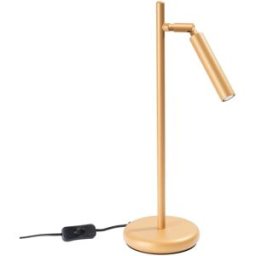 Wonderlamp Lámpara de mesa moderno con foco orientable dorado