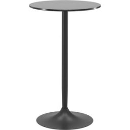 Homcom Mesa de bar 60x60x102 cm negro