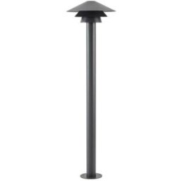 Lucande Lámpara para exterior de aluminio negro
