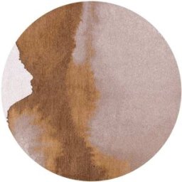 Louis de Poortere Alfombra lavable interior/exterior brown 140x140