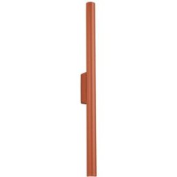 Wonderlamp Aplique de pared de metal rojo con 2 luces g9
