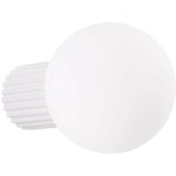 Wonderlamp Aplique de pared de aluminio blanco g9