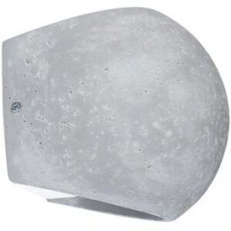 Wonderlamp Aplique de pared en cemento gris para escaleras