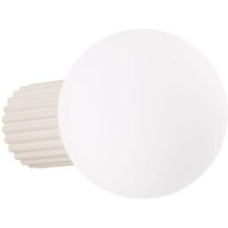 Wonderlamp Aplique de pared de aluminio beige g9
