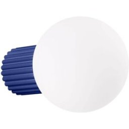 Wonderlamp Aplique de pared de aluminio azul g9