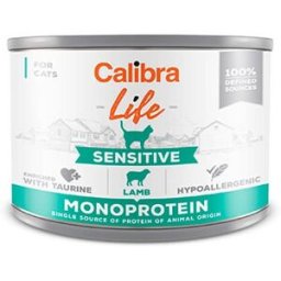 Calibra Life Gato Sensitive Cordero Monoprotein Latas 6 x 200 gr