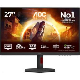 AOC Monitor Gaming 27" Q27G4SRU IPS QHD 300Hz 1ms