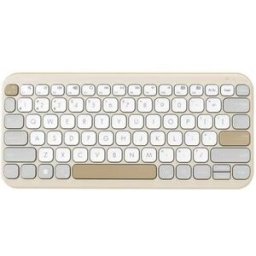 Asus Teclado Marshmallow KW100 Bluetooth Bege
