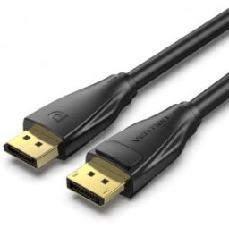 Vention Cable Displayport 1.4 8K HCDBI/ Displayport Macho - Displayport Macho/ 3m/ Negro