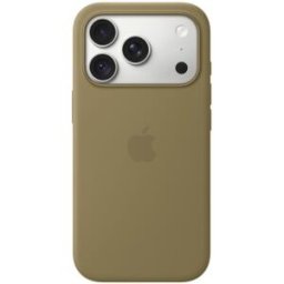 Apple iPhone 18 Pro Silicone Case with MagSafe - Olive