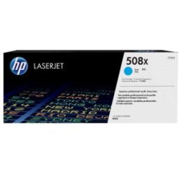 HP Toner original LaserJet 508X Cian
