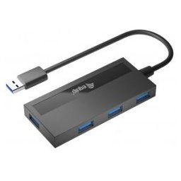 Equip 128956 hub de interfaz USB 3.2 Gen 1 (3.1 Gen 1) Type-A 5000 Mbit/s Negro