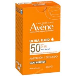 Avene fluido ultra matificante con color spf 50 50ml.